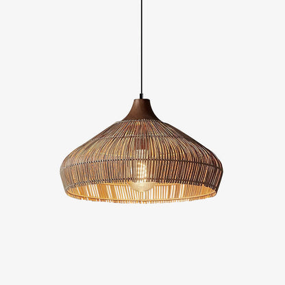 WovenGlimmer - Rattan Pendant Lamp