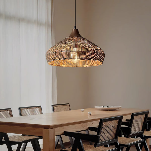 WovenGlimmer - Rattan Pendant Lamp