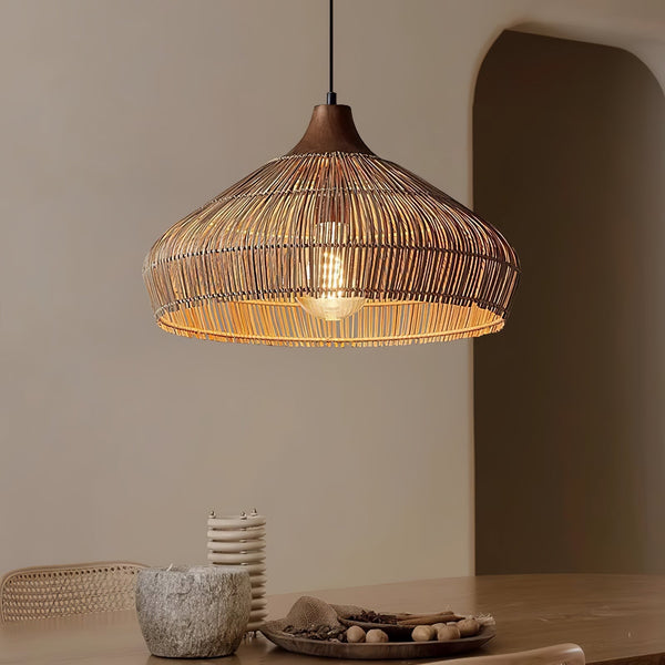 WovenGlimmer - Rattan Pendant Lamp