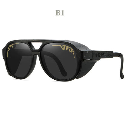 Windproof UV400 Viper Motorcycle Sunglasses 0