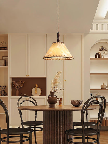 WoodLumiere – Elegante Hängelampe aus Holz