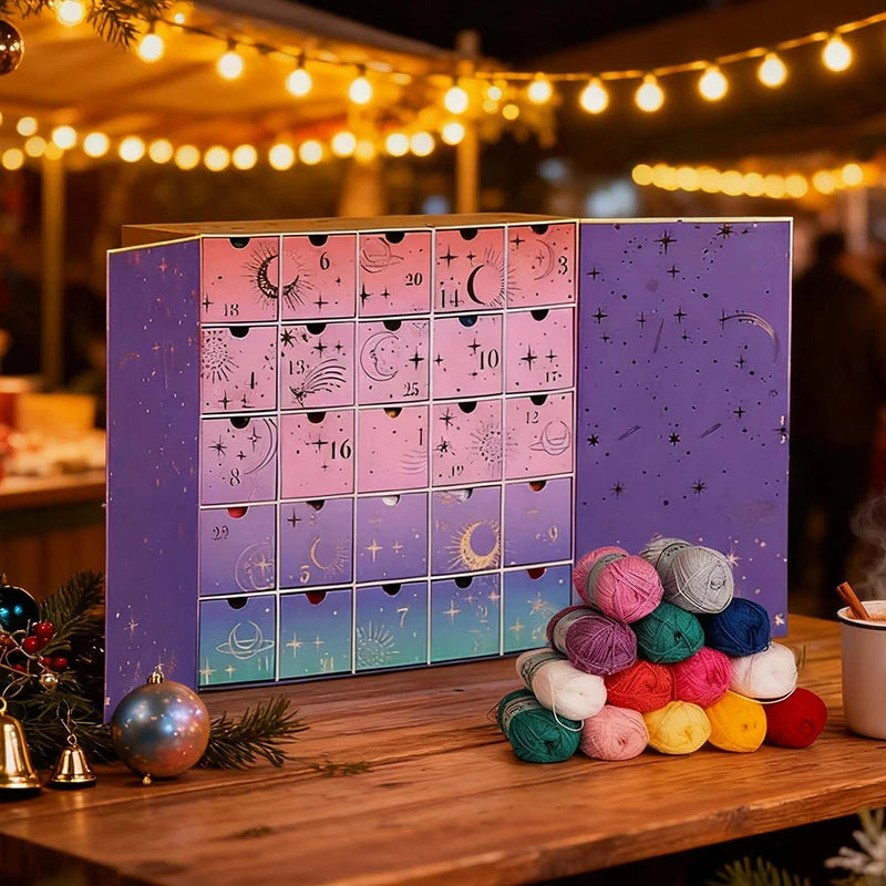 YarnBliss | Creative Festive Knitting Set for 25 Days of Winter Projects 1