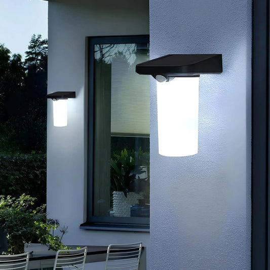 Solar Garden Lights - Motion Sensor LED Outdoor Wall Lamp for Security-1