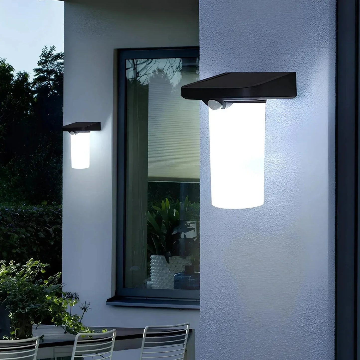 Solar Garden Lights - Motion Sensor LED Outdoor Wall Lamp for Security-2