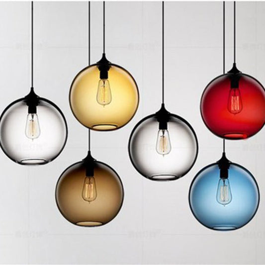 AuraGlass - Elegant Glass Hanging Light