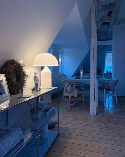 CrystalAtollo - Lámpara de Vidrio Moderna