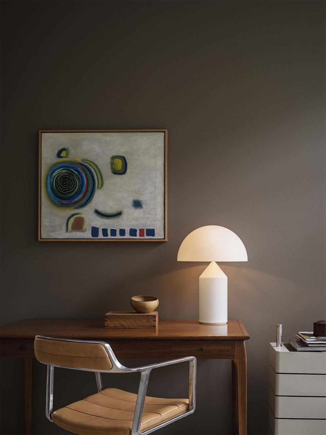 CrystalAtollo - Lámpara de Vidrio Moderna