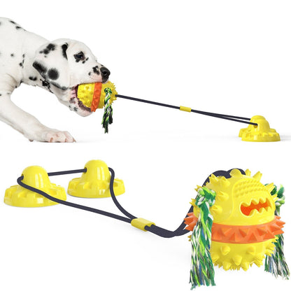 Variant image for Interactive Self-Playing Pet Toy - Durable Dog Toy with Chew Bars and Rolling Balls for All Sizes, Promotes Dental Health-2