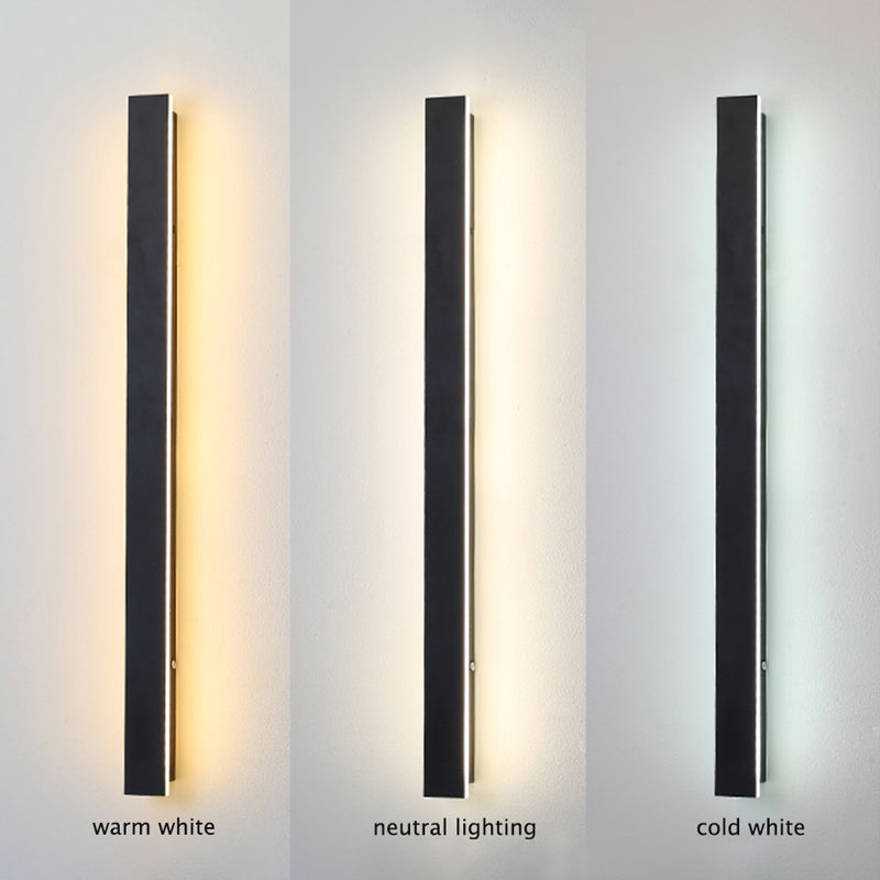 MetalGlow – Contemporary LED Wall Light for Outdoors