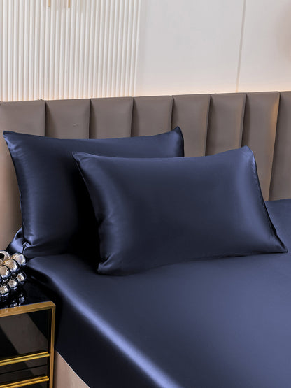 VelvetLuxe - Mulberry Silk Pillowcase Set with Envelope Closure