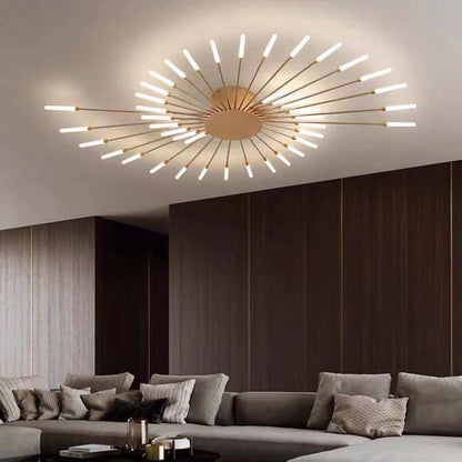 GlowHaven - Sleek Ceiling Lamp for Home Spaces