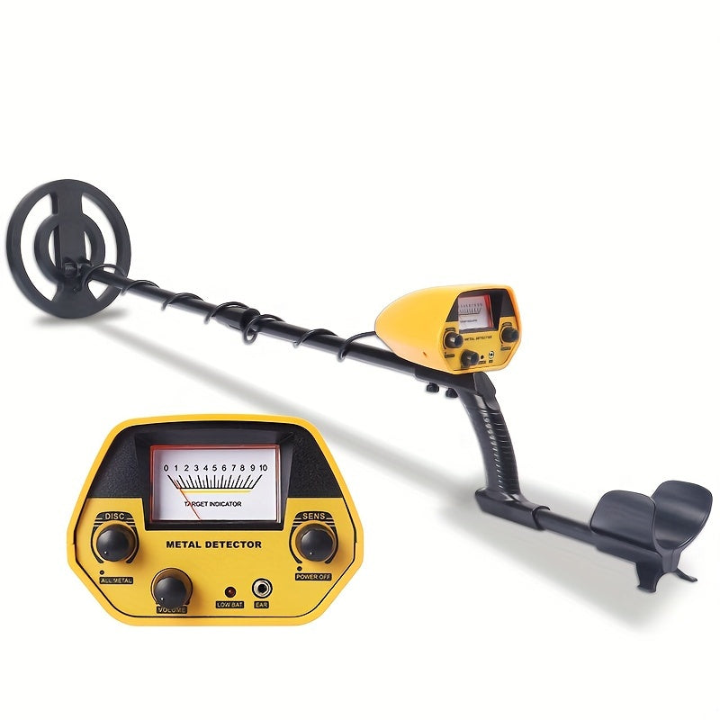 Compact Metal Detector with 20 cm Coil for Accurate Outdoor Treasure Hunting – Lightweight, User-Friendly, Versatile Detection-1