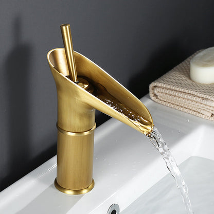 AquaScape - Retro Waterfall Bathroom Faucet