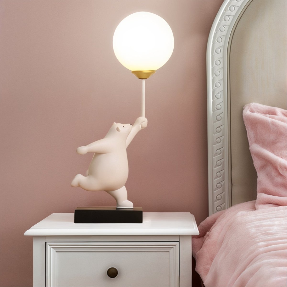 CuddleBear - Lampada da Tavolo con Design di Orsetto Carino e Luce Accogliente