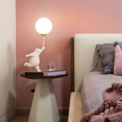 CuddleBear - Lampada da Tavolo con Design di Orsetto Carino e Luce Accogliente