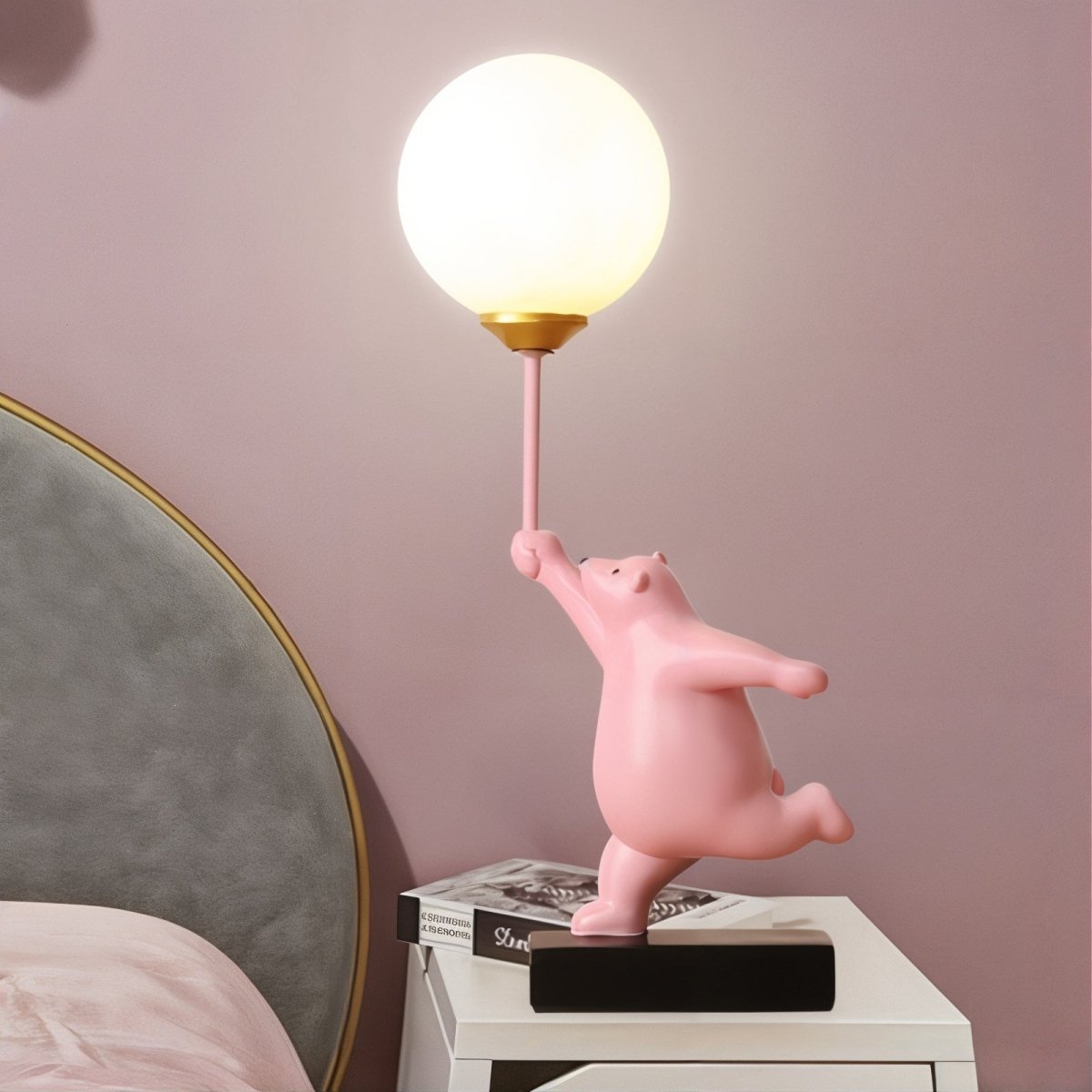 CuddleBear - Lampada da Tavolo con Design di Orsetto Carino e Luce Accogliente