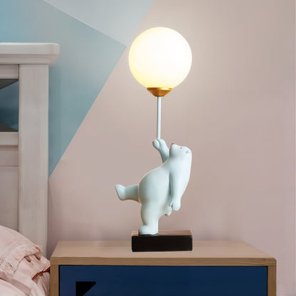 CuddleBear - Lampada da Tavolo con Design di Orsetto Carino e Luce Accogliente