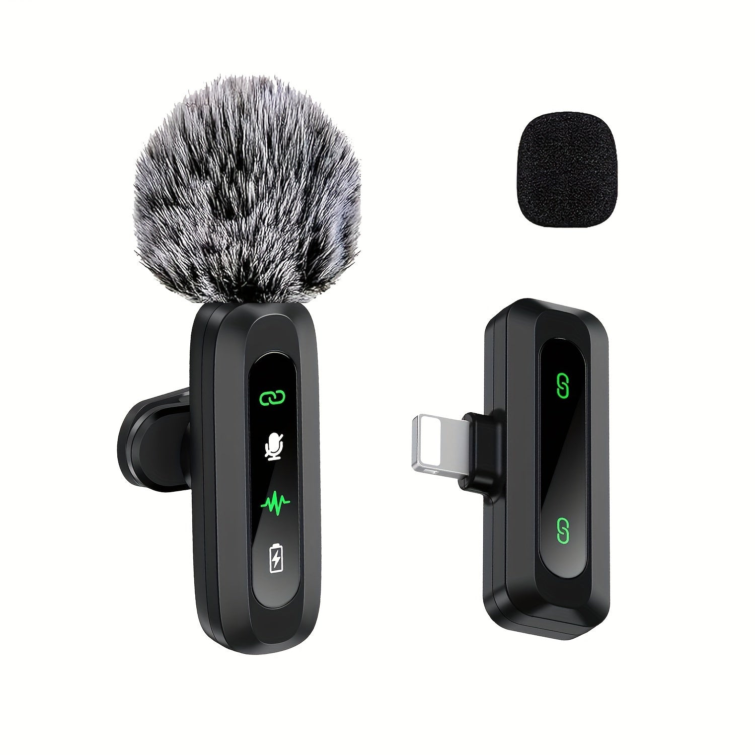 Variant image for Wireless Lavalier Microphone with USB-C Connectivity for Smartphones and Tablets – Compact Design, Ideal for Podcasts and Vlogs-3