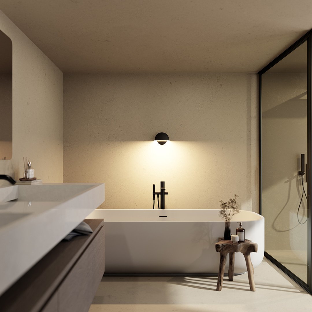 LED Outdoor Wall Lamp - Modern Exterior Wall Light, Weather Resistant, Energy Efficient for Gardens and Terraces-2