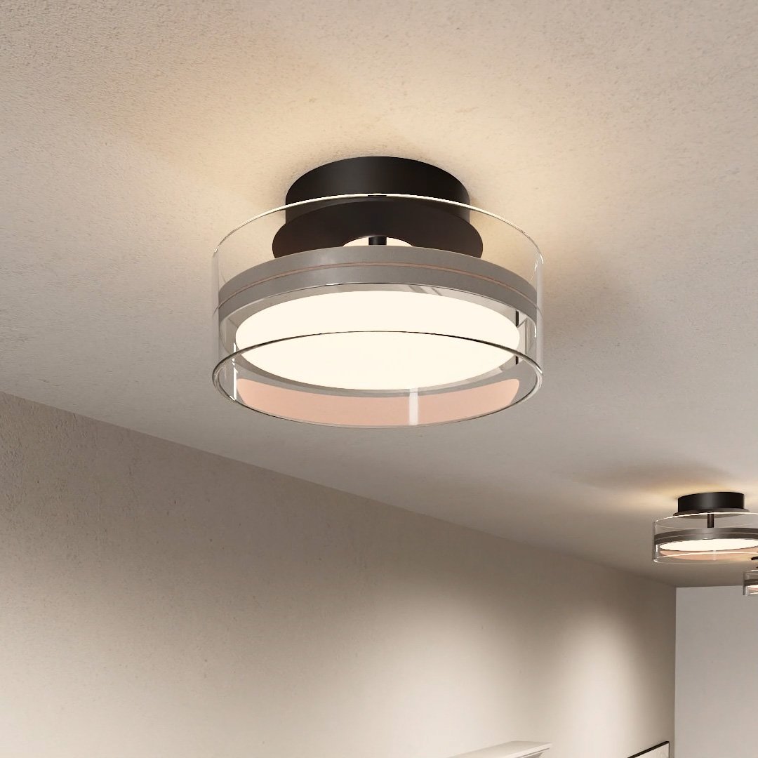 RadiantEdge – Sleek LED Ceiling Fixture with Luminous Brilliance