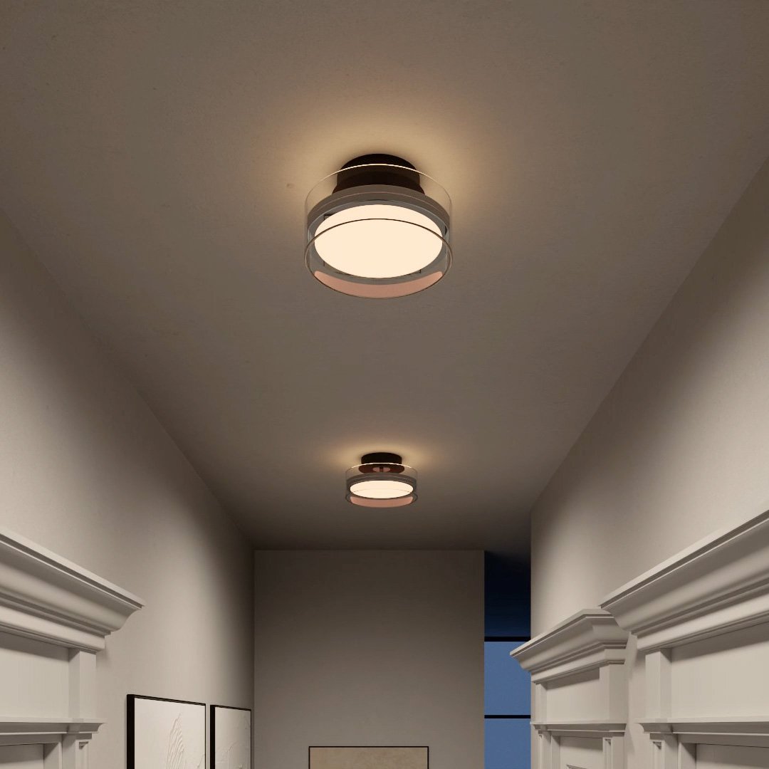 RadiantEdge – Sleek LED Ceiling Fixture with Luminous Brilliance