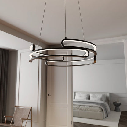 MetalAura - Lampe suspendue sophistiquée