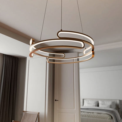 MetalAura - Lampe suspendue sophistiquée