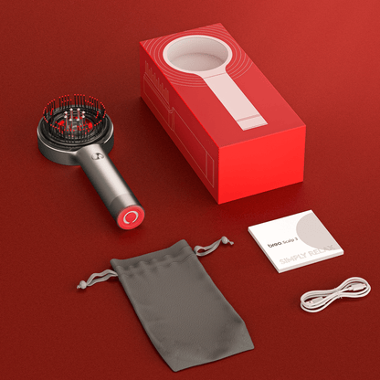 ScalpEase - Cepillo Masajeador Relajante para el Cuero Cabelludo