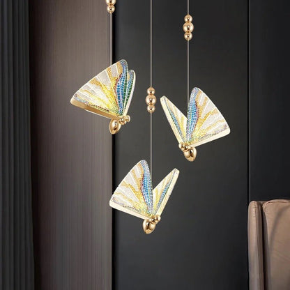 FlareWing – Artistic Butterfly-Shaped LED Pendant Light
