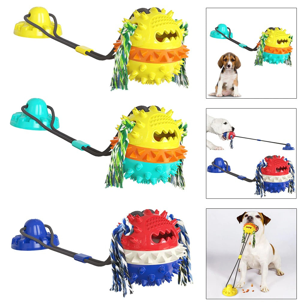 Interactive Self-Playing Pet Toy - Durable Dog Toy with Chew Bars and Rolling Balls for All Sizes, Promotes Dental Health-5