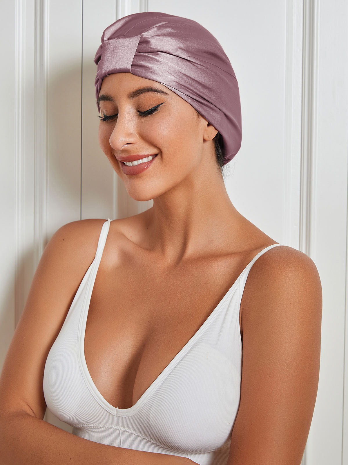 LuxSilk - Double-Layer Silk Sleep Headband