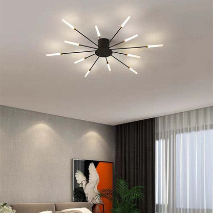 GlowHaven - Sleek Ceiling Lamp for Home Spaces