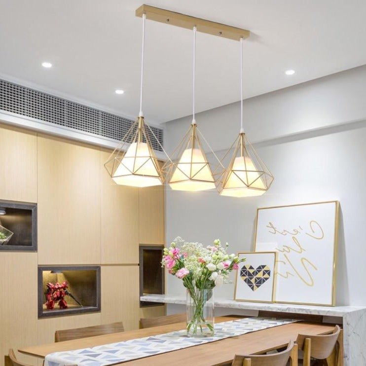 SteelAura – Luz de Techo Industrial Moderna