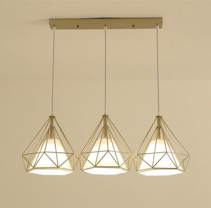 SteelAura – Luz de Techo Industrial Moderna