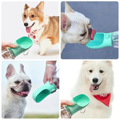 PawSip | Bottiglia d'acqua portatile per cani – a prova di perdite e facile da usare all'aperto