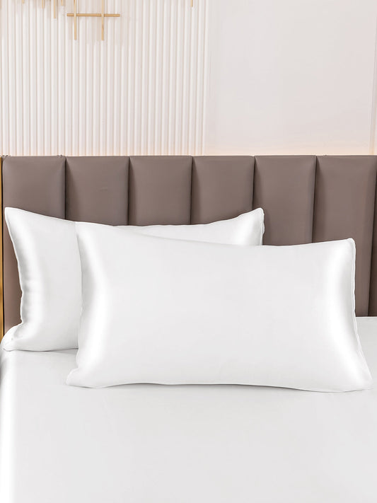 VelvetLuxe - Mulberry Silk Pillowcase Set with Envelope Closure