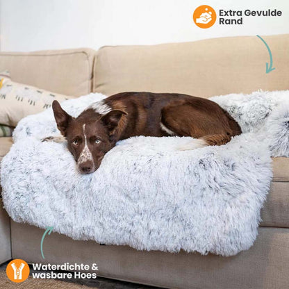Water-Repellent Dog Bed Protector with Soft Vegan Fur – Non-Slip, Comfortable, Suitable for All Dog Sizes-5