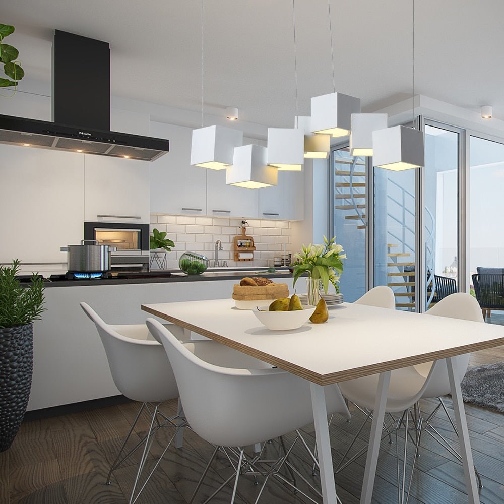 GlowCube – Sleek LED Pendant Light