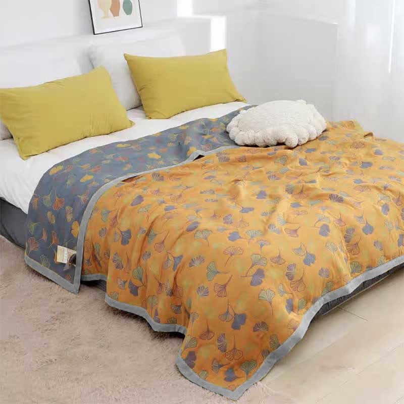 LeafNest - Soft Cotton Bed Linen with Leaf Motif