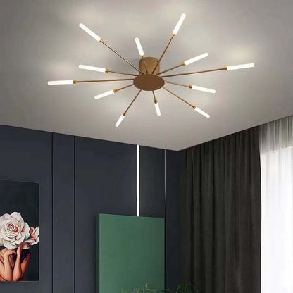 GlowHaven - Sleek Ceiling Lamp for Home Spaces