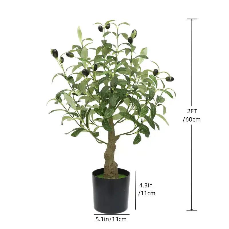 OlivaLeaf - Realistyczna Dekoracja Drzewa Oliwnego