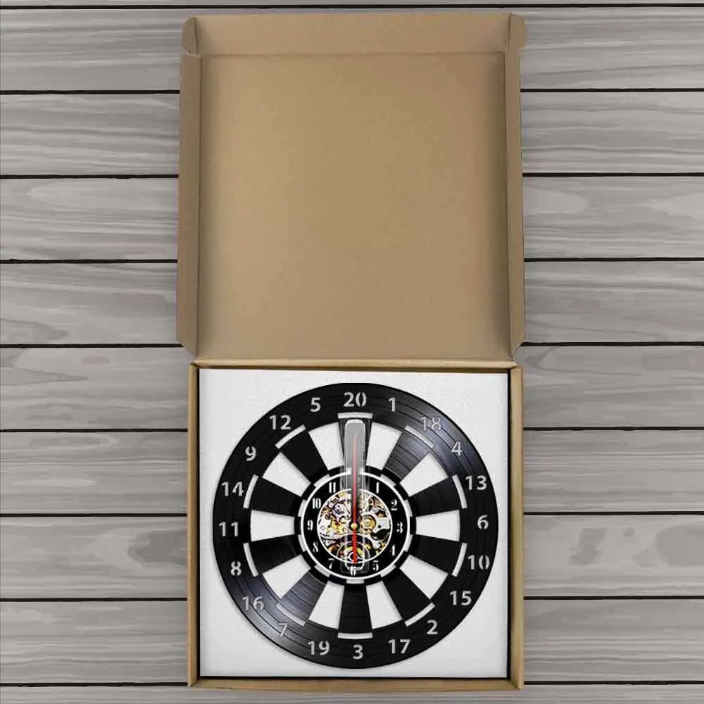 DartTime - Elegant Vinyl Clock