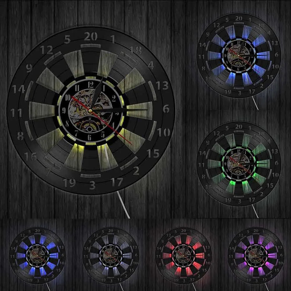 DartTime - Elegant Vinyl Clock