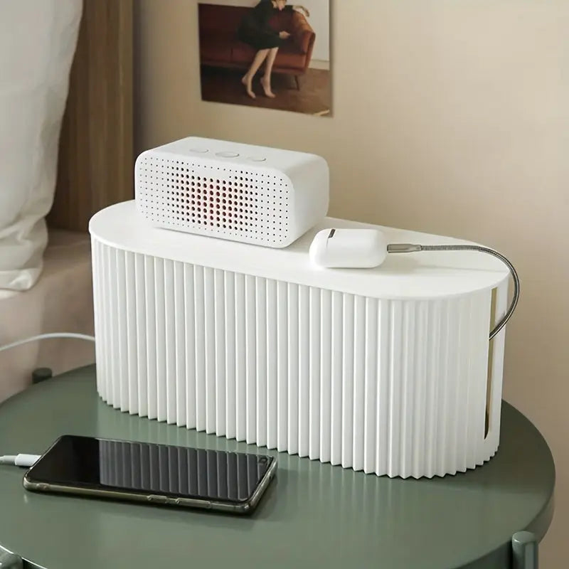 TidyCord - Cable Storage Box for Organization