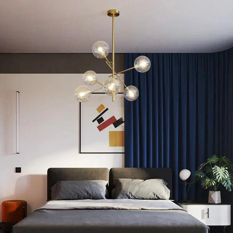 OpalShine – Sofistikeret Glaslysekrone til Luksushjem