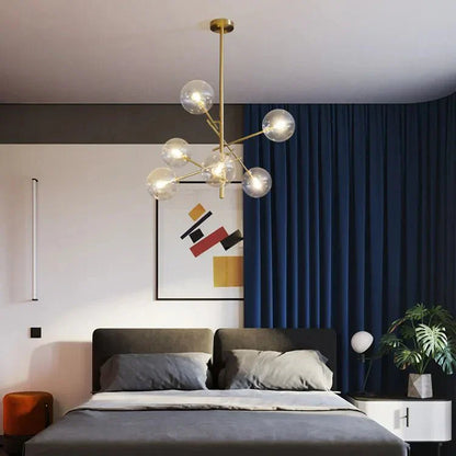 OpalShine – Sofistikeret Glaslysekrone til Luksushjem