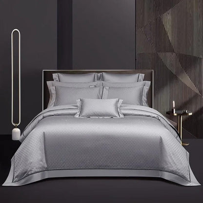 SilverElegance - Egyptian Cotton Bedding Set