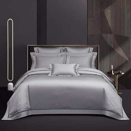 SilverElegance - Egyptian Cotton Bedding Set