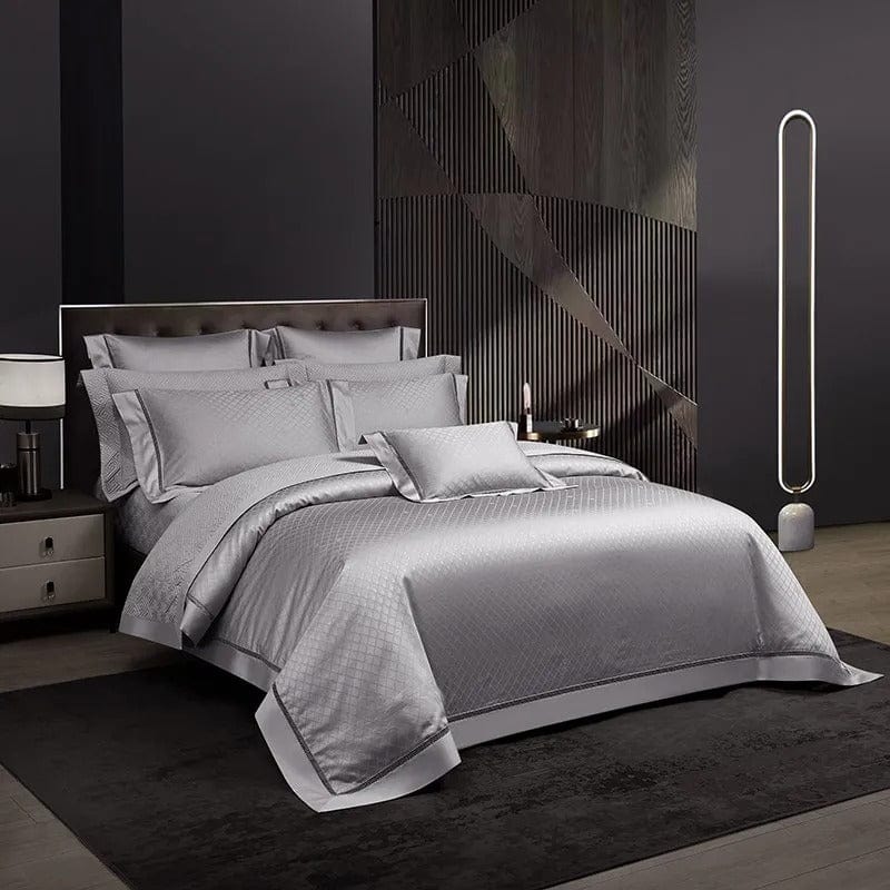 SilverElegance - Egyptian Cotton Bedding Set