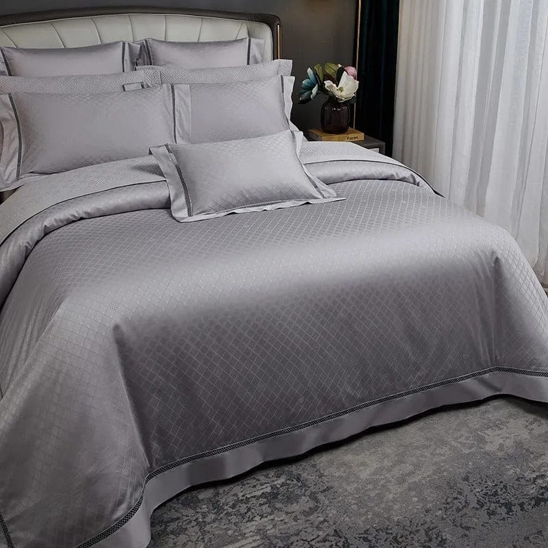 SilverElegance - Egyptian Cotton Bedding Set